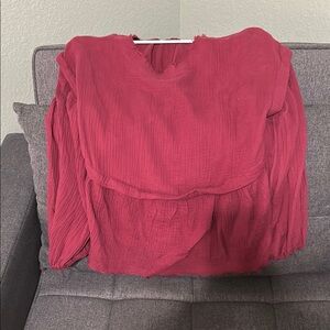 Women's Maroon Top